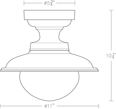 Factory Flushmount